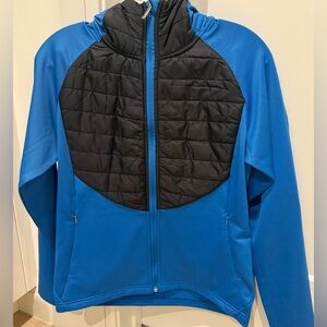 Daily Sports Womens Allos Hybrid Stretch Micro-Light Jersey. Blue&Black Sz S NWT